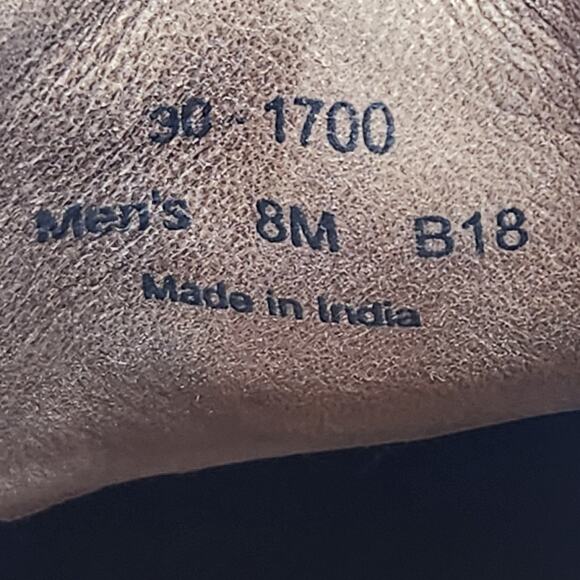 Trask Men Tan Taupe Suede Wingtip Oxford Dress Shoes Size 8.5 Lace Up Workwear - Picture 5 of 9